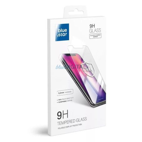 Blue Star Samsung Galaxy A55 9H kijelzővédő üvegfólia, fekete 