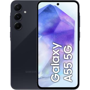 Samsung Galaxy A55 5G 8GB / 128 GB - kék/fekete